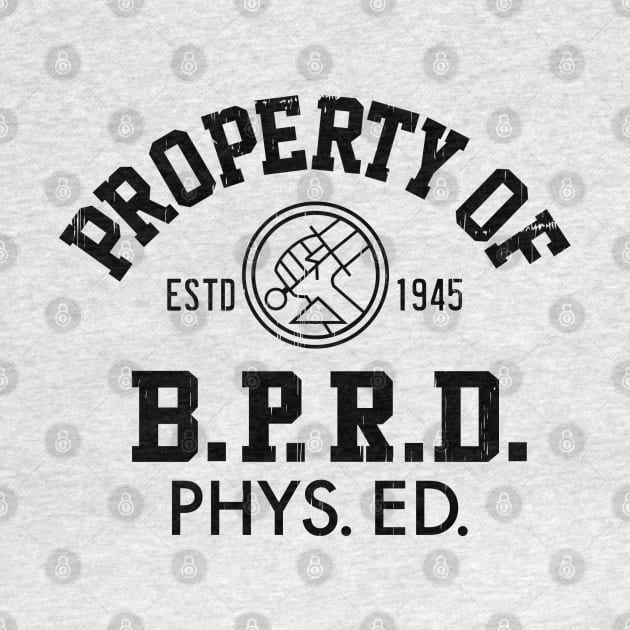 HELLBOY - B.P.R.D. PHYS. ED. - 3.0 by ROBZILLA